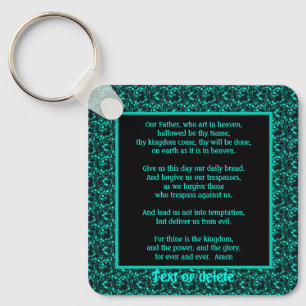 The Lord's Prayer Our Inspirational Personalised Key Ring