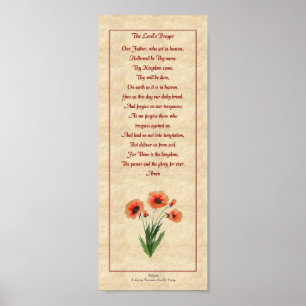 The Lord's Prayer Poster