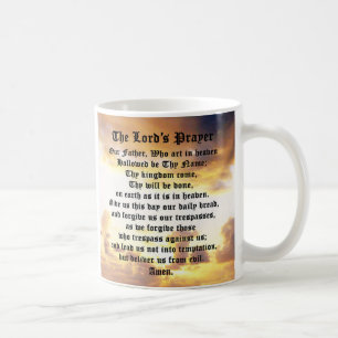 The Lord's Prayer, Prayer Mug