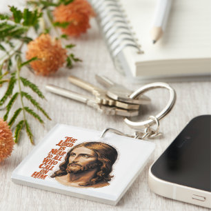 The Lords Presence: Jesus Responds to All Who Call Key Ring