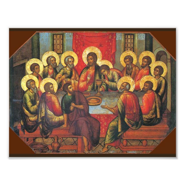 The Lord's Supper Photo Print (Front)