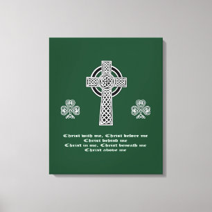 The Lorica of Saint Patrick Prayer (short) Canvas Print