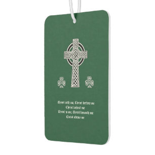 The Lorica of Saint Patrick Prayer (short) Car Air Freshener
