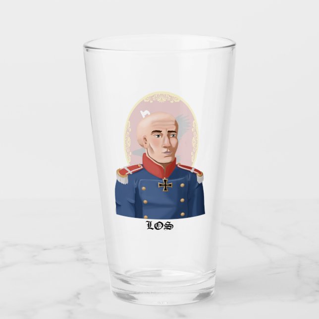 The LOS Beer Glass (Front)