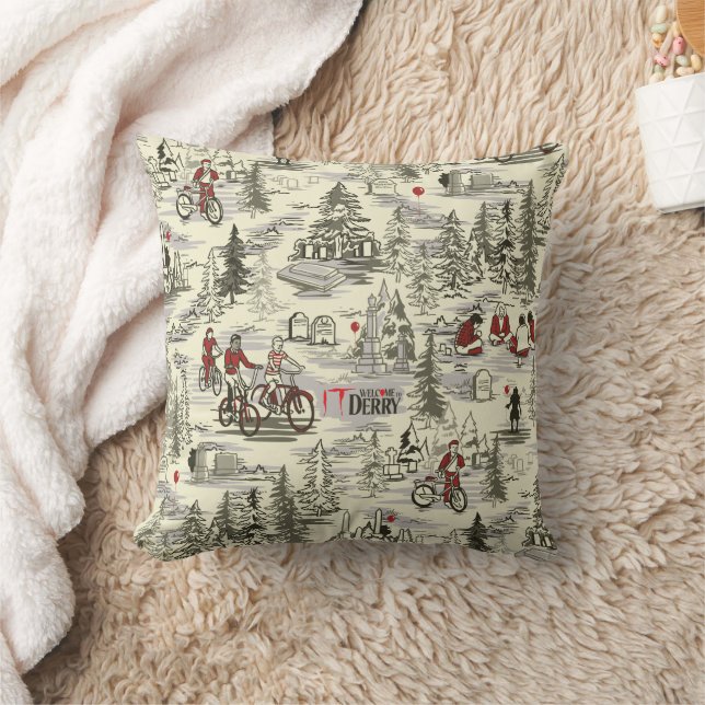 The Losers Club Cemetery Pattern Cushion (Blanket)