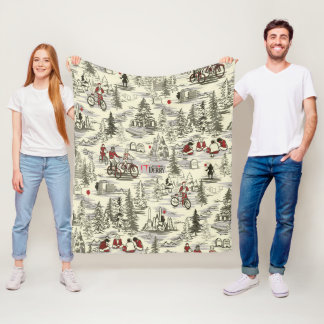 The Losers Club Cemetery Pattern Fleece Blanket