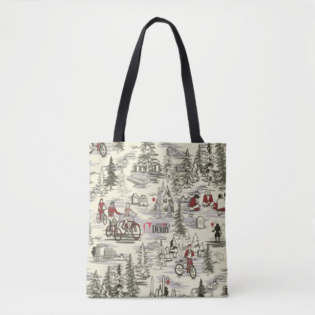 The Losers Club Cemetery Pattern Tote Bag (Front)