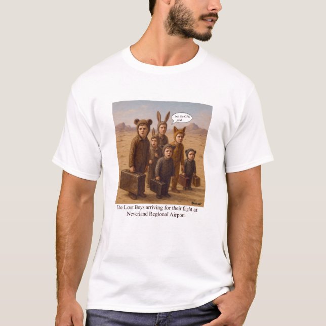 The Lost Boys arriving for their flight T-Shirt (Front)