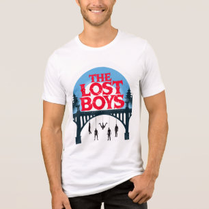 The Lost Boys Retro Vampire Trestle Bridge Scene Tri-Blend Shirt