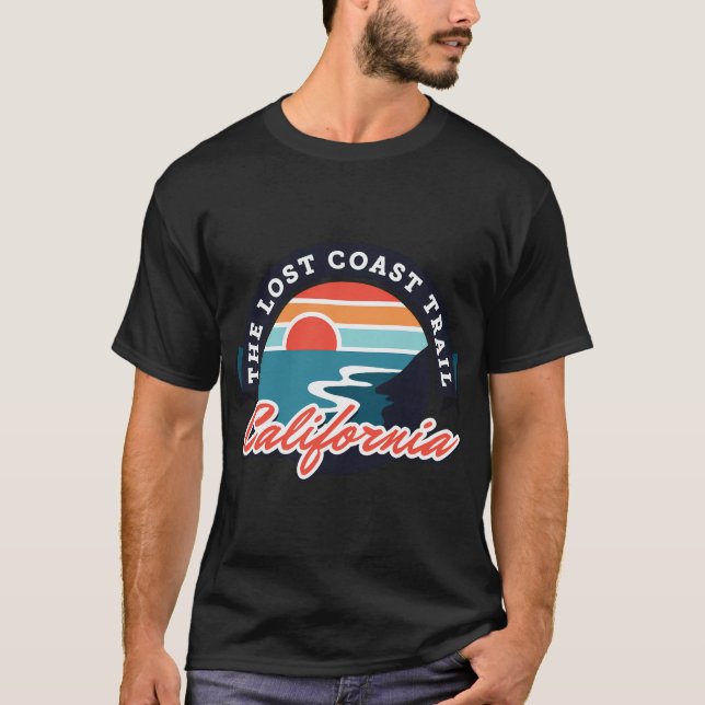 The Lost Coast Trail - California T-Shirt (Front)