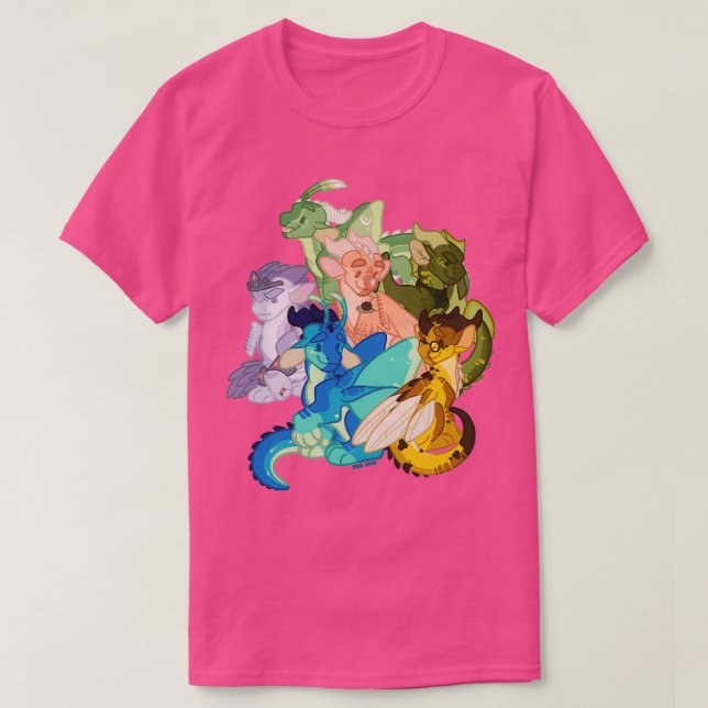 The Lost Continent WOF Wings of Fire T-Shirt (Design Front)