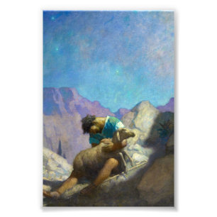 The Lost Sheep by Newell Convers Wyeth Photo Print