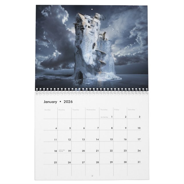 The Lost Souls Collection 2013-14 Calendar (Jan 2026)