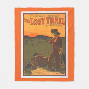 The Lost Trail - Comedy Drama Western Life Fleece Blanket