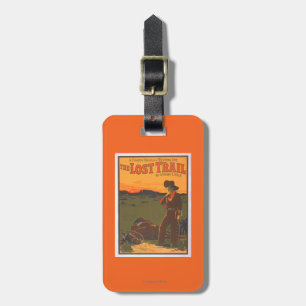 The Lost Trail - Comedy Drama Western Life Luggage Tag