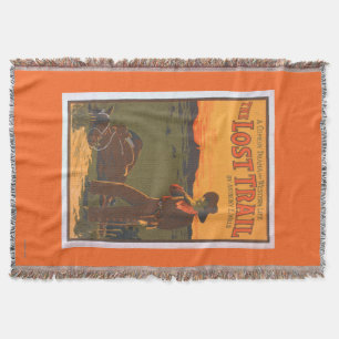 The Lost Trail - Comedy Drama Western Life Throw Blanket