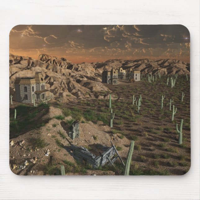 The Lost Western. Mouse Mat (Front)