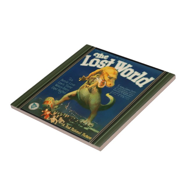 The Lost World Ceramic Tile (Side)