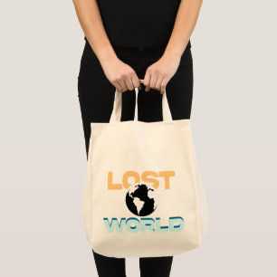 The Lost World T-Shirt – Dinosaur Adventure & Expl Tote Bag