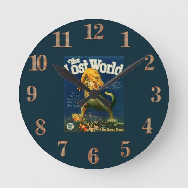 The Lost World Wall Clock (Front)