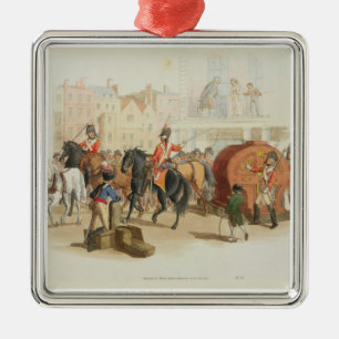 The Lottery Wheel, engraved by the artist, 1805 (a Metal Tree Decoration