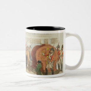 The Lottery Wheel, engraved by the artist, 1805 (a Two-Tone Coffee Mug