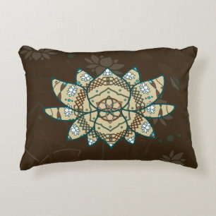 The Lotus Accent Pillow