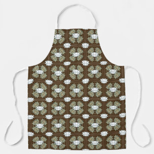 The Lotus All-Over Print Apron
