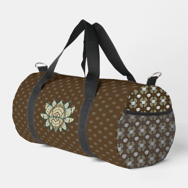 The Lotus Duffle Bag (Right Corner)