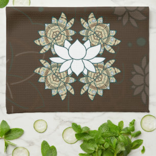 The Lotus Hand Towel