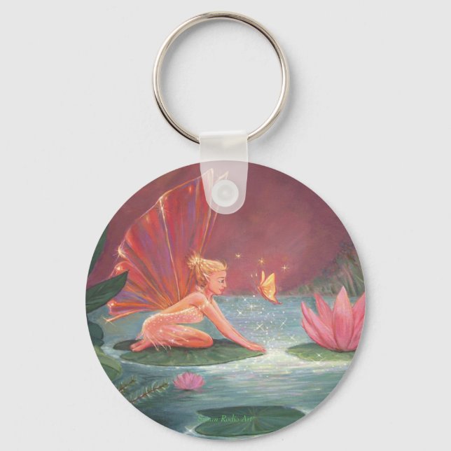 The Lotus Pond Fairy Key Ring (Front)