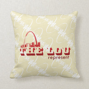 The Lou St. Louis Represent Cushion