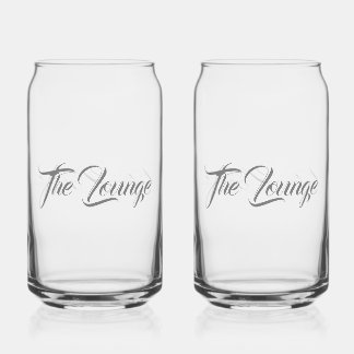 The Lounge Can Glass