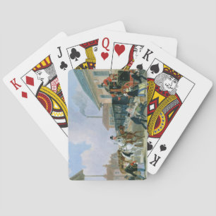 The Louth-London Royal Mail Travelling by Train fr Playing Cards