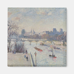 The Louvre, 1902 Magnet