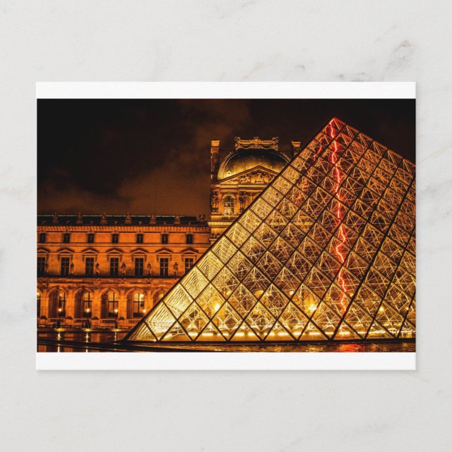 The Louvre Postcard (Front)