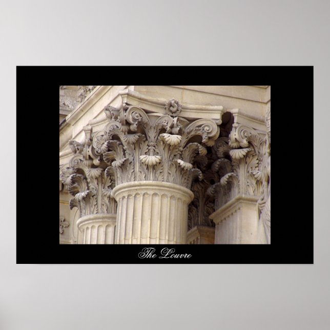 The Louvre Poster (Front)