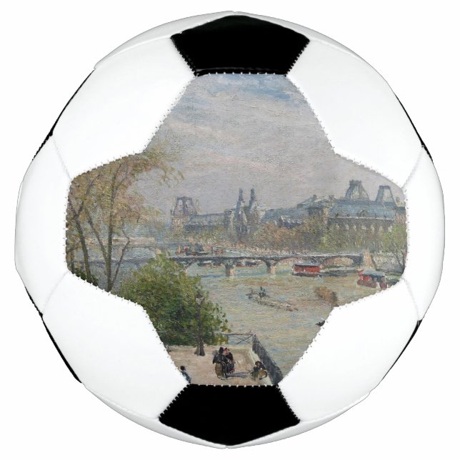The Louvre, Spring  Camille Pissarro   Football (Front)