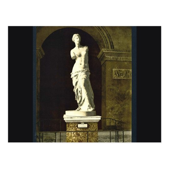 The Louvre, the Venus de Milo, Paris, France class Postcard