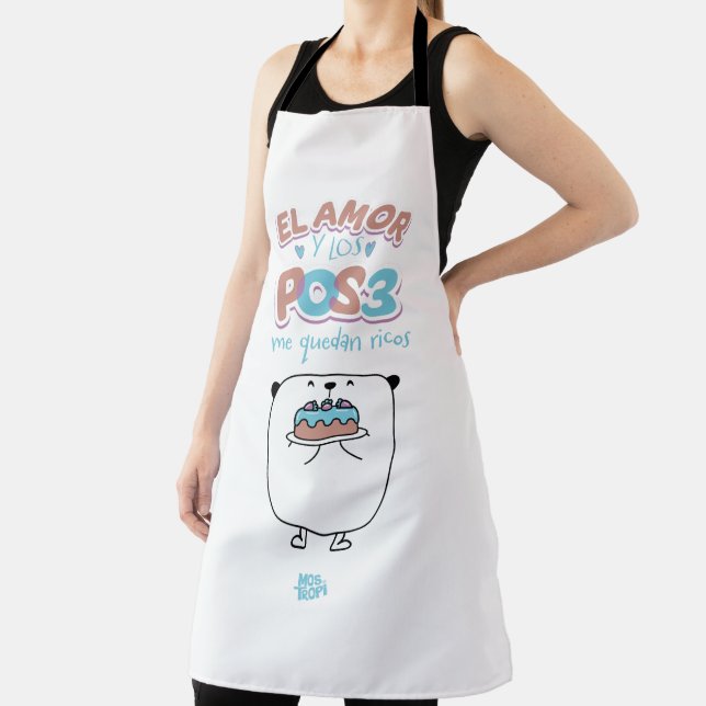 The love and the desserts apron (Insitu)