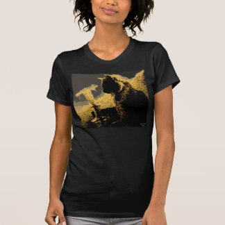 The Love Between a Cat and a Flower T-Shirt