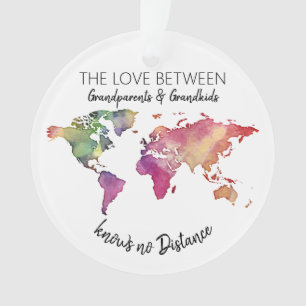 the love between grandparents and grandkids ornament