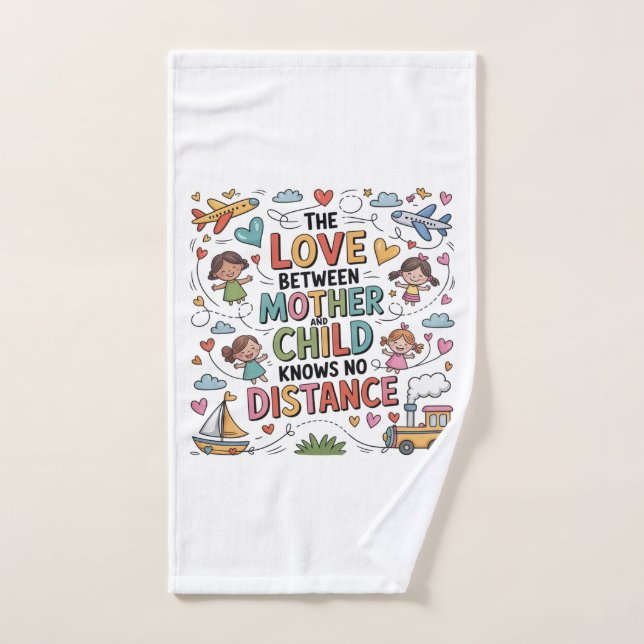 The Love Between Mother And Child Hand Towel (Hand Towel)