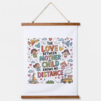 The Love Between Mother And Child Hanging Tapestry