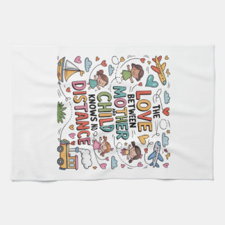The Love Between Mother And Child Tea Towel