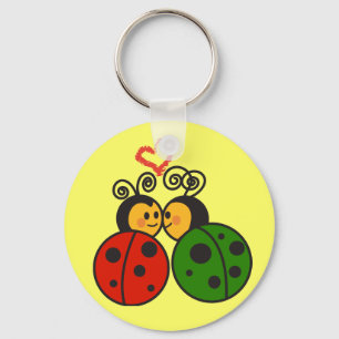 The love bugs key ring