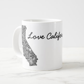The "Love California" jumbo mug