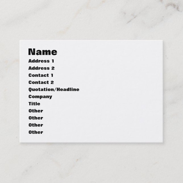 The Love Equation for Men Business Card (Front)