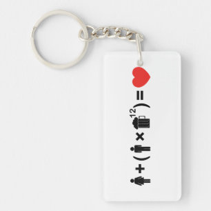 The Love Equation for Men Key Ring