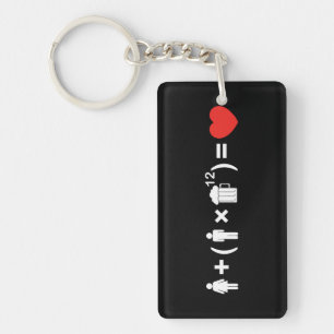 The Love Equation for Men Key Ring